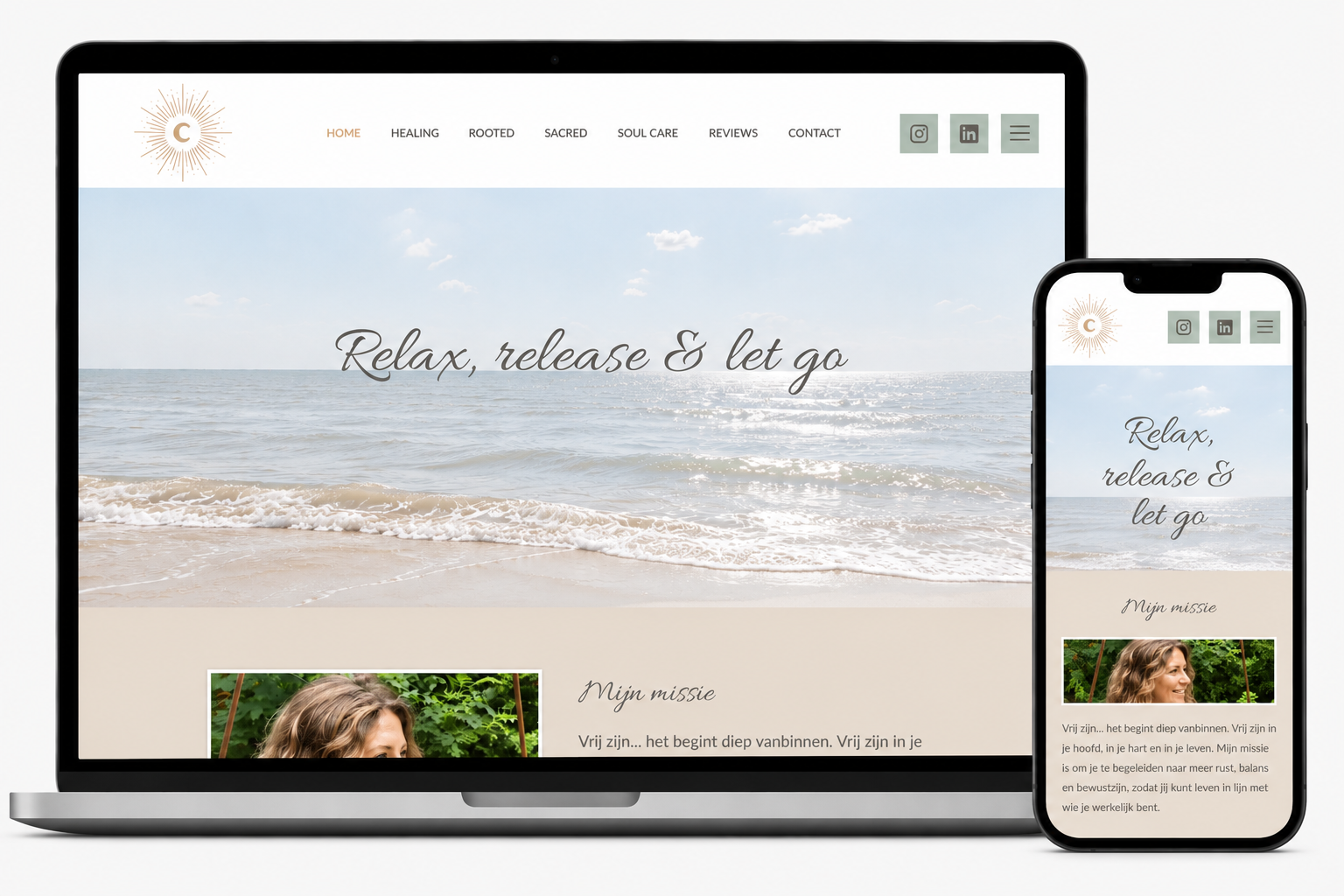 Relax Release Let Go - mockup
